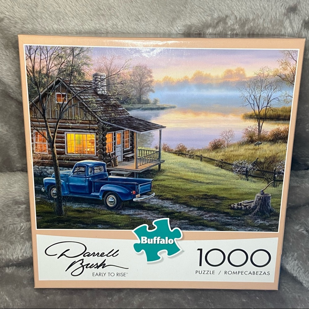 Buffalo 1000 Piece Puzzle | Early to Rise
